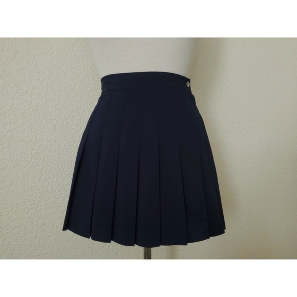Vintage 90s HEAD Navy Blue Pleated Tennis Skirt Athleisure Pickleball Golf Small - Picture 5 of 7